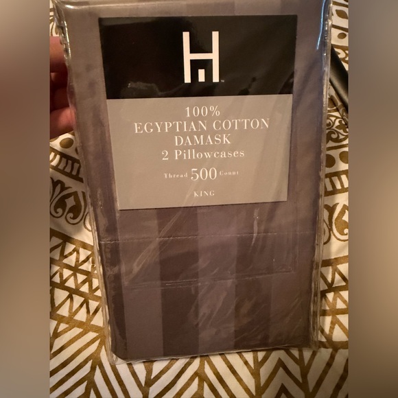 Other - Gray Egyptian Cotton Pillowcases